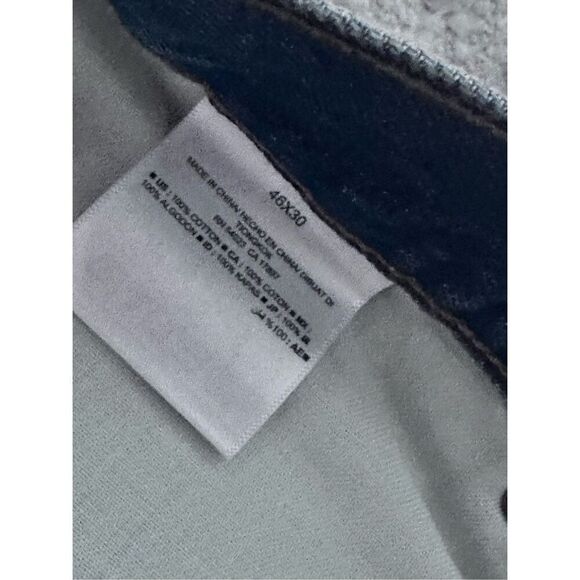 NEW WITH TAGS Old Navy Jeans Men's Boot Cut Semi Evase Denim Blue Jeans 46X30 Ne - Picture 5 of 5